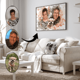 Akvarel - maleri efter dine fotos - Just Karikatur