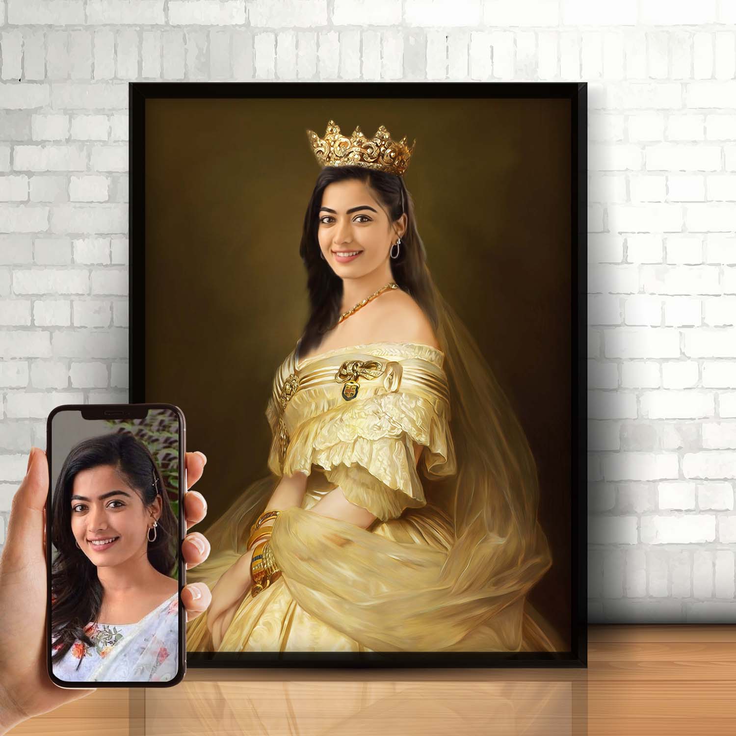 PrincessPrestige - Royal portræt efter dine fotos - Just Karikatur