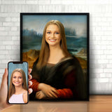 RegalGoddess - Royal portræt efter dine fotos - Just Karikatur