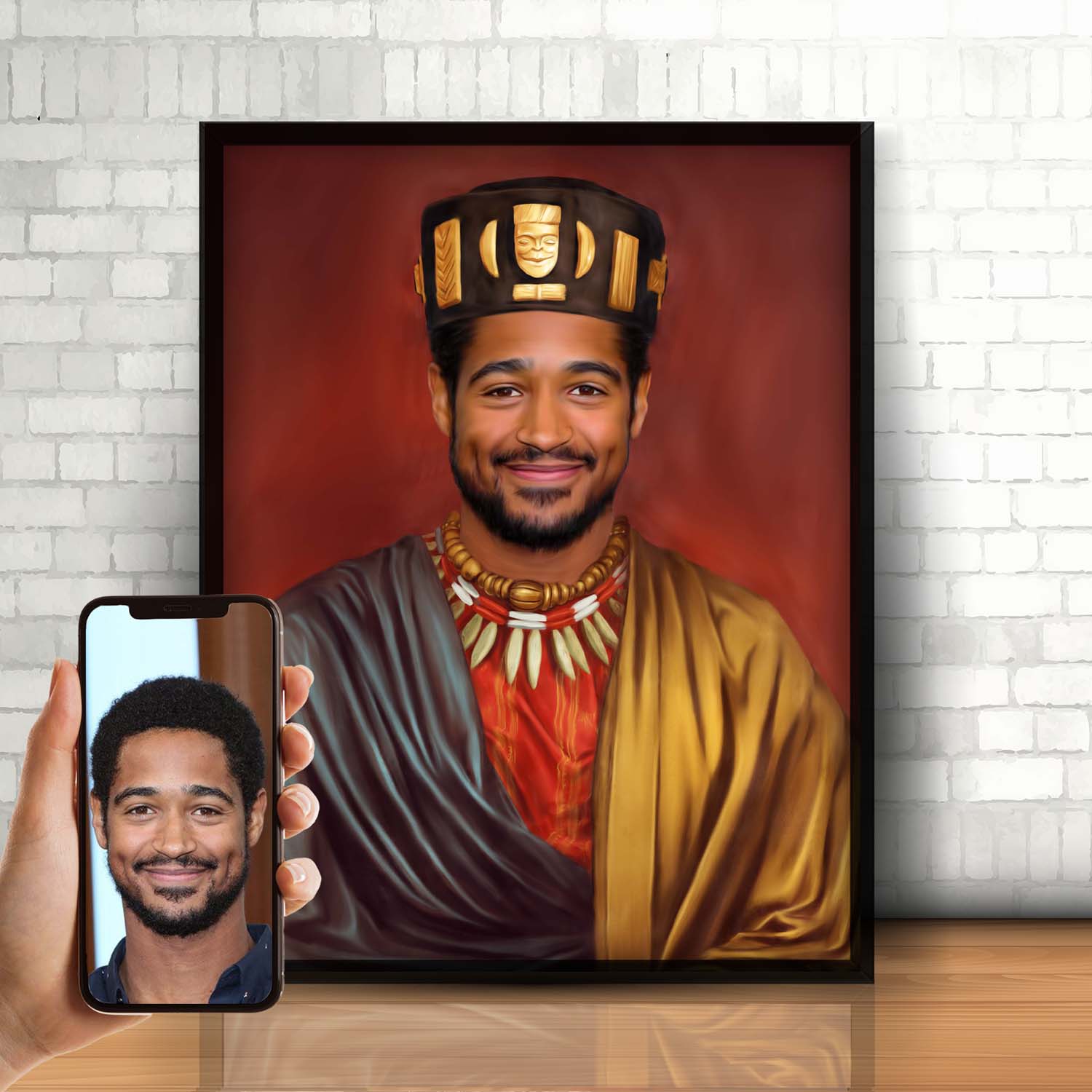 RegalLineage - Royal portræt efter dine fotos - Just Karikatur