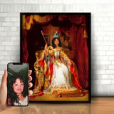 RoyalMistress - Royal portræt efter dine fotos - Just Karikatur