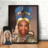 RoyalRadiance - Royal portræt efter dine fotos - Just Karikatur