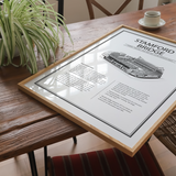 Stamford Bridge Chelsea – stadion plakat - Just Karikatur