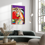 Pop Art Plakat - TUPAC - Just Karikatur