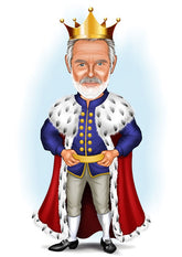 Til ham tema52 (1 person) - karikaturtegning efter dine fotos - Just Karikatur