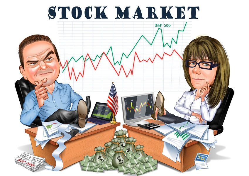 Par tema243 (2 personer) - karikaturtegning efter dine fotos - Just Karikatur