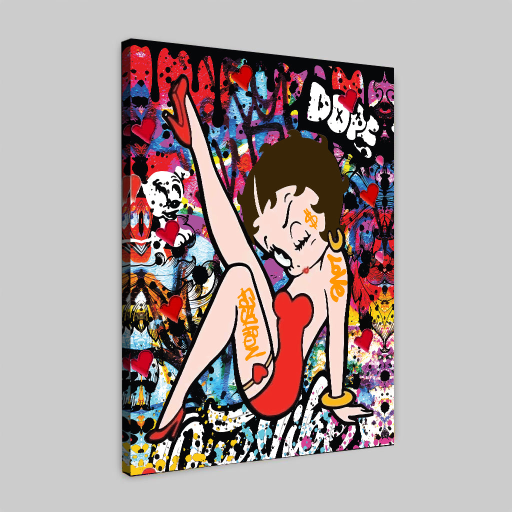 Sweet girl - Plakat/Lærred - Just Karikatur