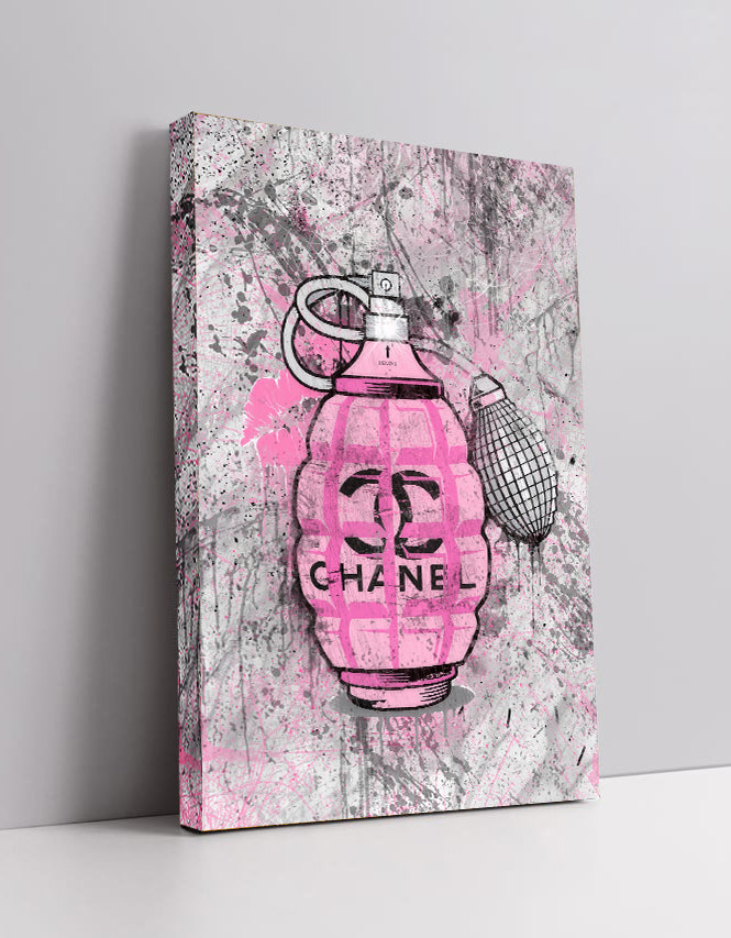 Pink granat - Plakat/Lærred - Just Karikatur