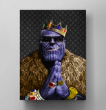 King of Purple - Plakat/Lærred - Just Karikatur
