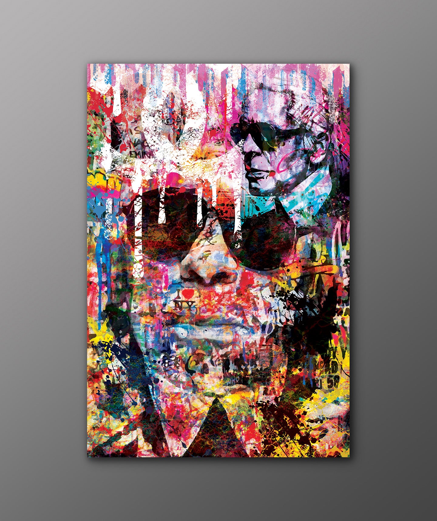 The trend of sunglass - Plakat/Lærred - Just Karikatur