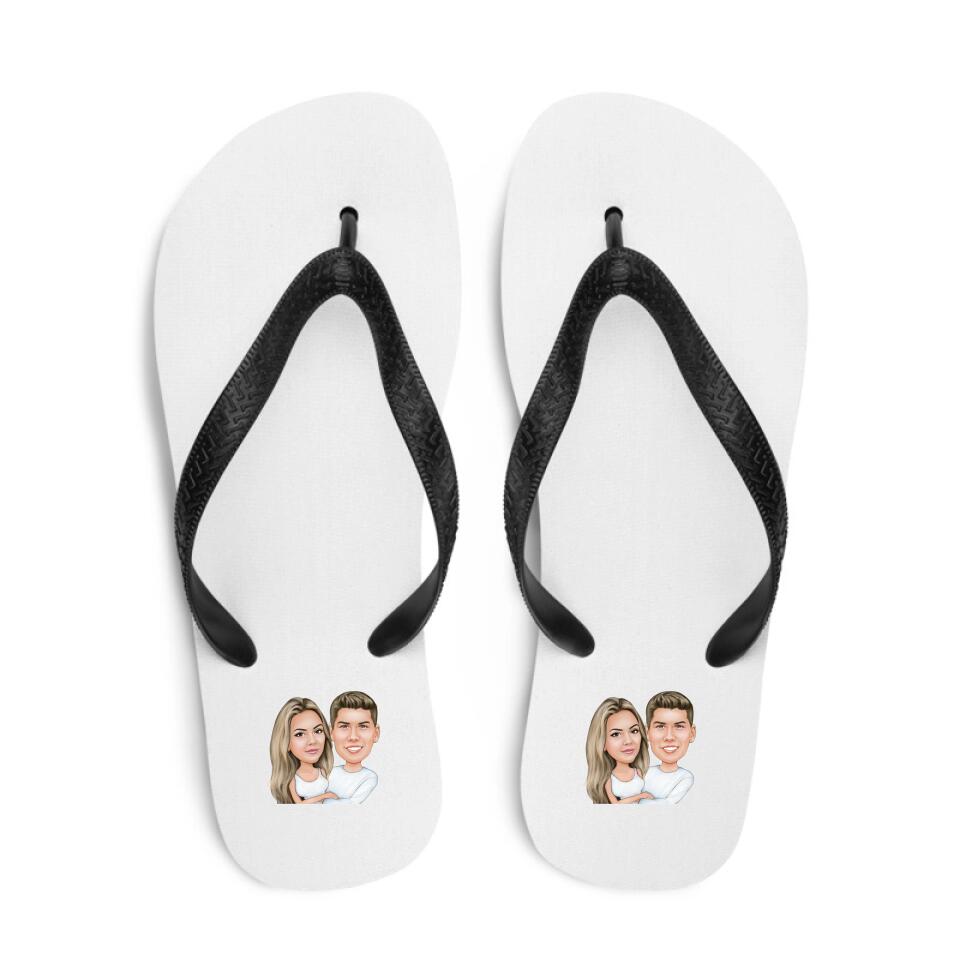 Sublimation Flip Flops - Just Karikatur