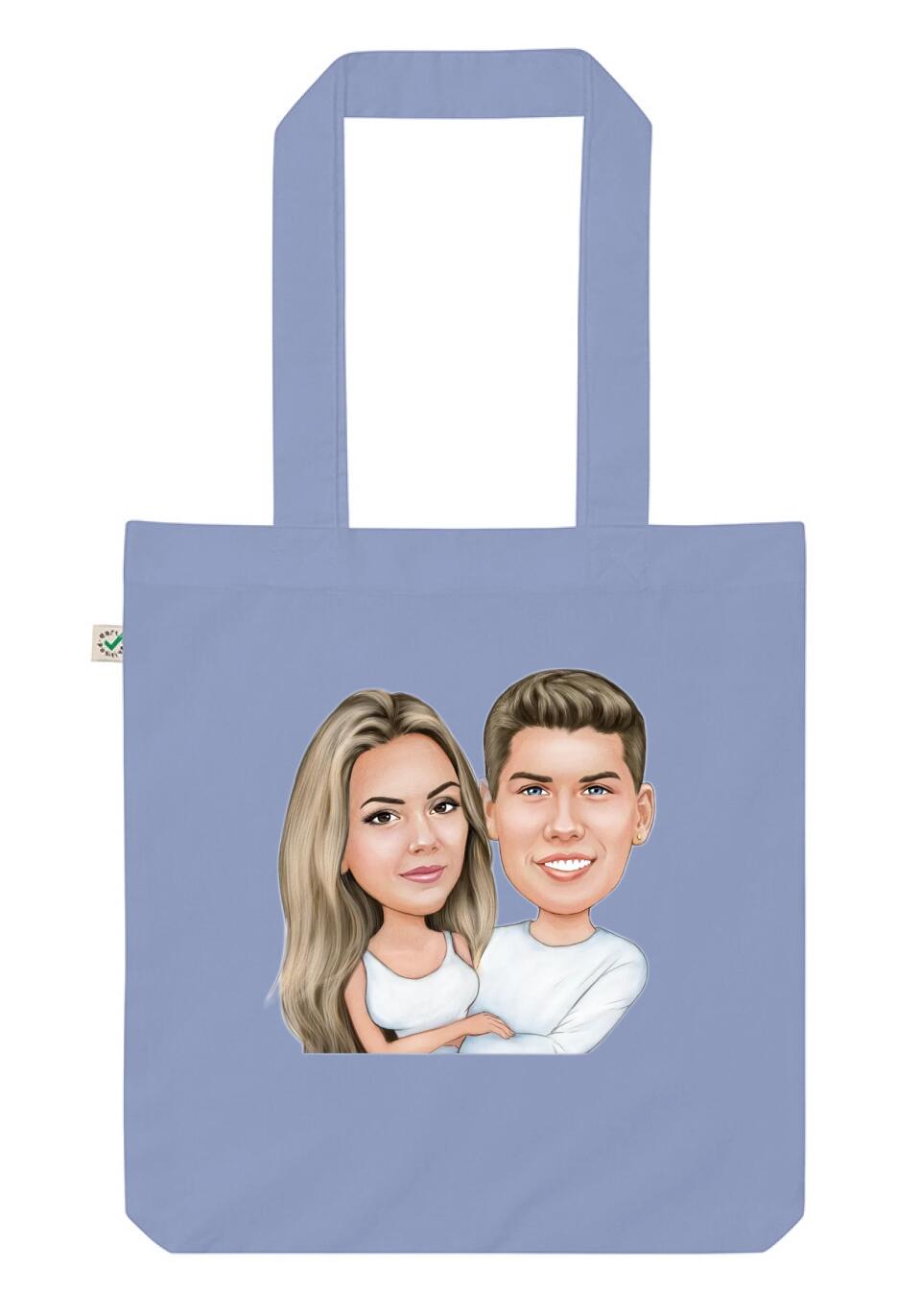 Organic Fashion Tote Bag | EarthPositive EP75 - Just Karikatur