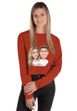 Women's Cropped Sweatshirt | Bella + Canvas 7503 - Just Karikatur