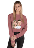 Women's Cropped Sweatshirt | Bella + Canvas 7503 - Just Karikatur