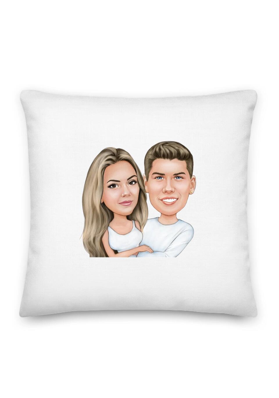 All-Over Print Premium Pillow 22″×22″ - Just Karikatur