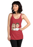 Women's Racerback Tank Top | Next Level 6733 - Just Karikatur