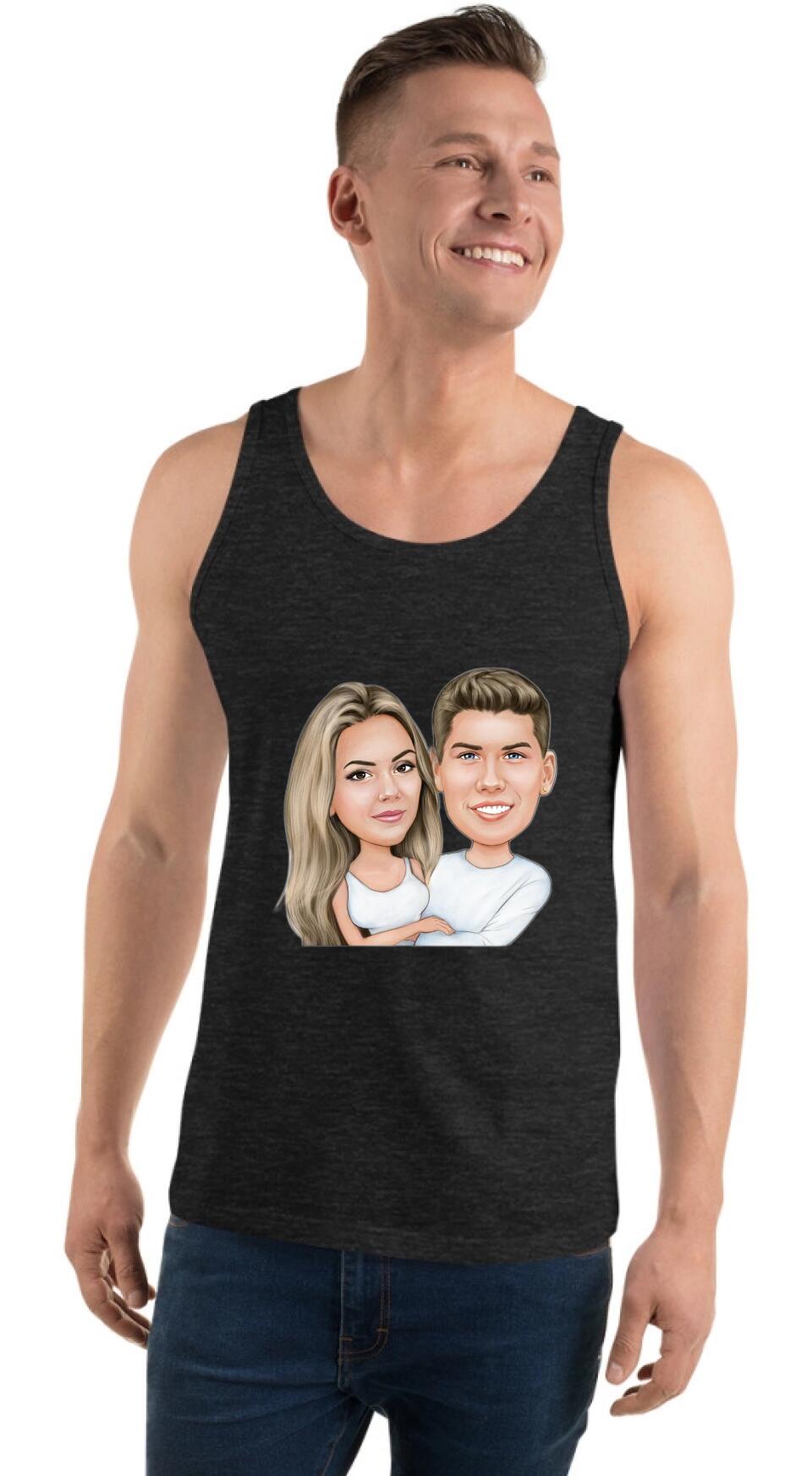 Men’s Staple Tank Top | Bella + Canvas 3480 - Just Karikatur