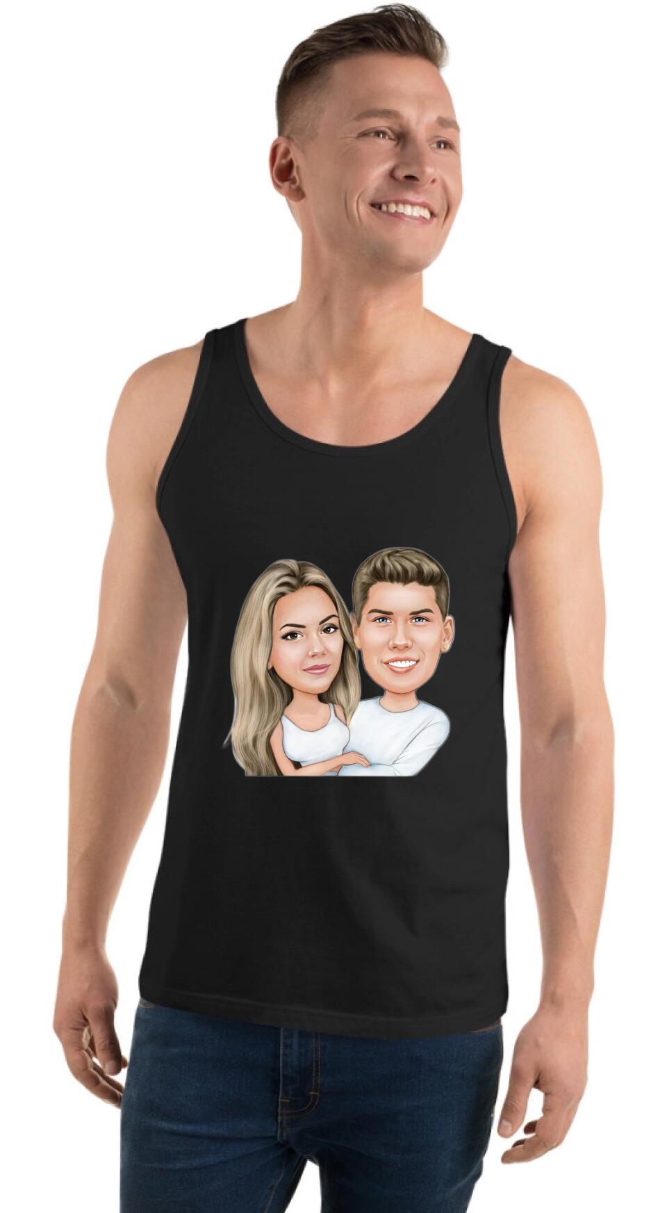 Men’s Staple Tank Top | Bella + Canvas 3480 - Just Karikatur