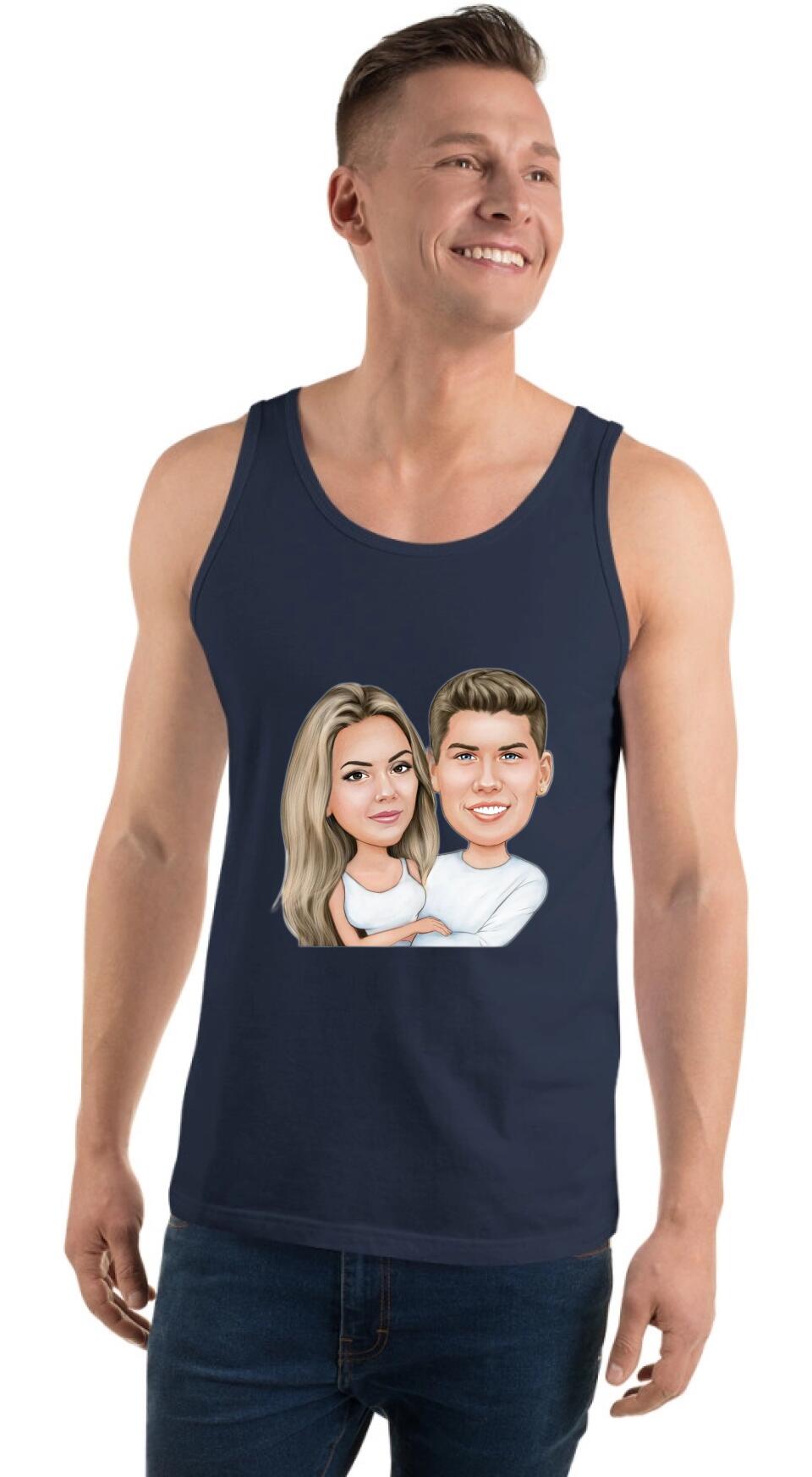 Men’s Staple Tank Top | Bella + Canvas 3480 - Just Karikatur