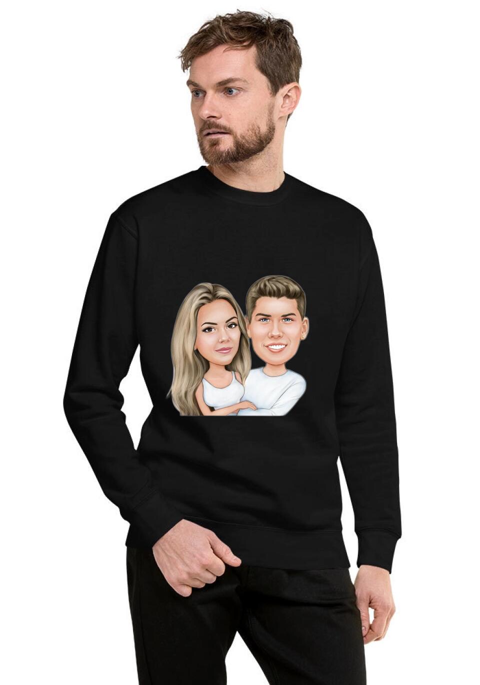 Unisex Premium Sweatshirt | Cotton Heritage M2480 - Just Karikatur
