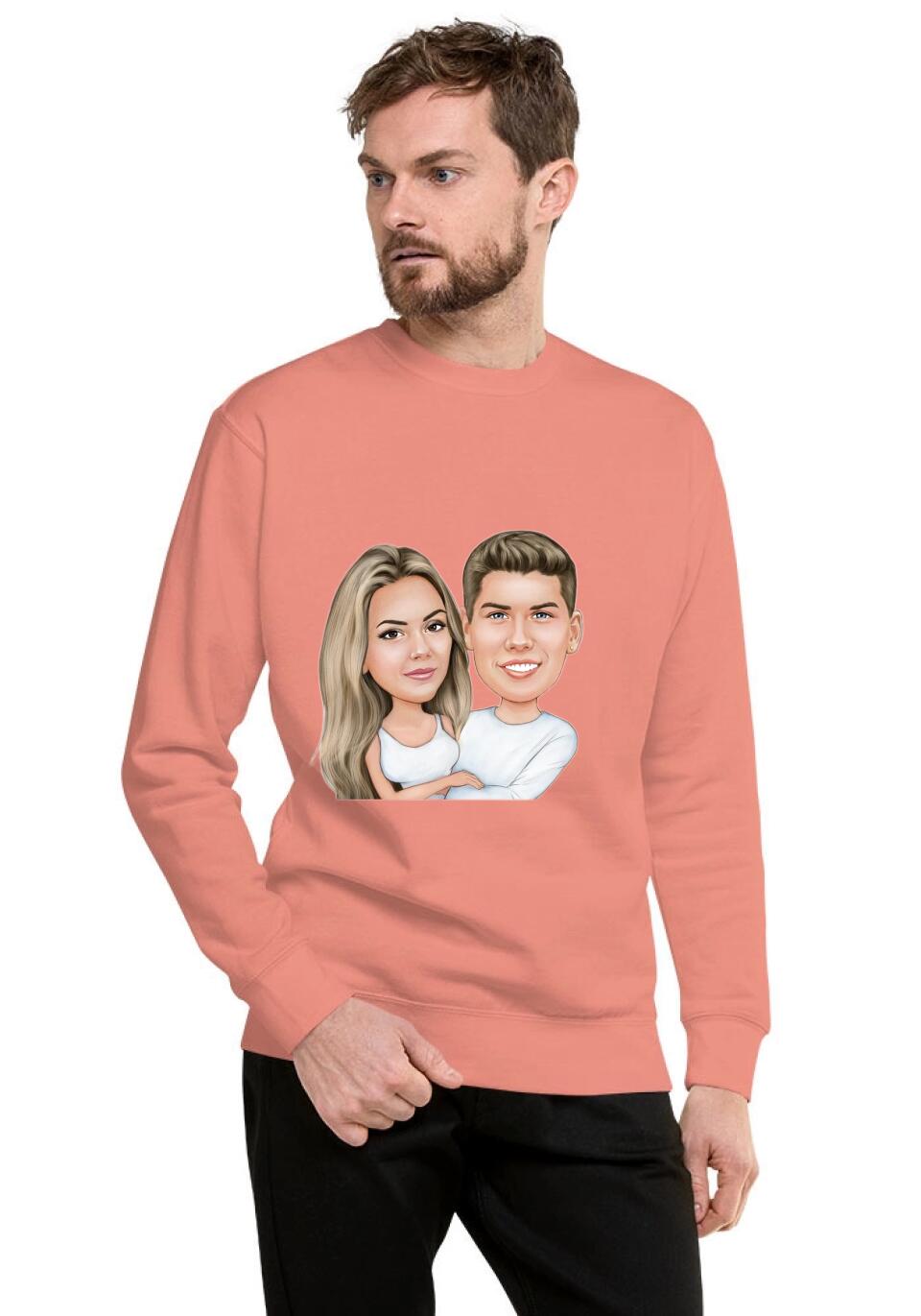 Unisex Premium Sweatshirt | Cotton Heritage M2480 - Just Karikatur