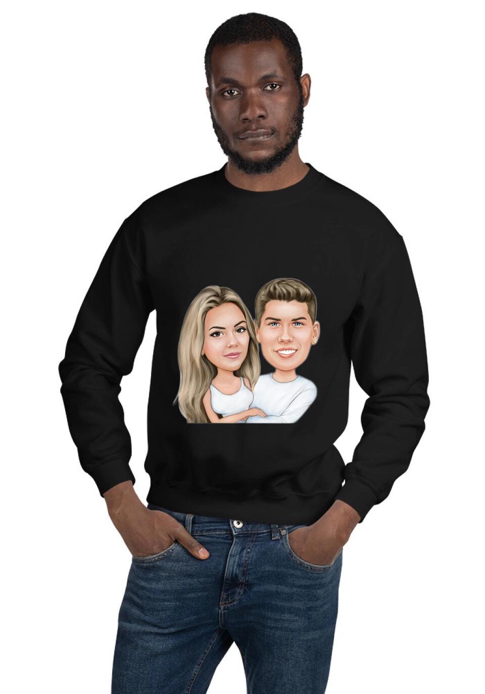 Unisex Crew Neck Sweatshirt | Gildan 18000 - Just Karikatur