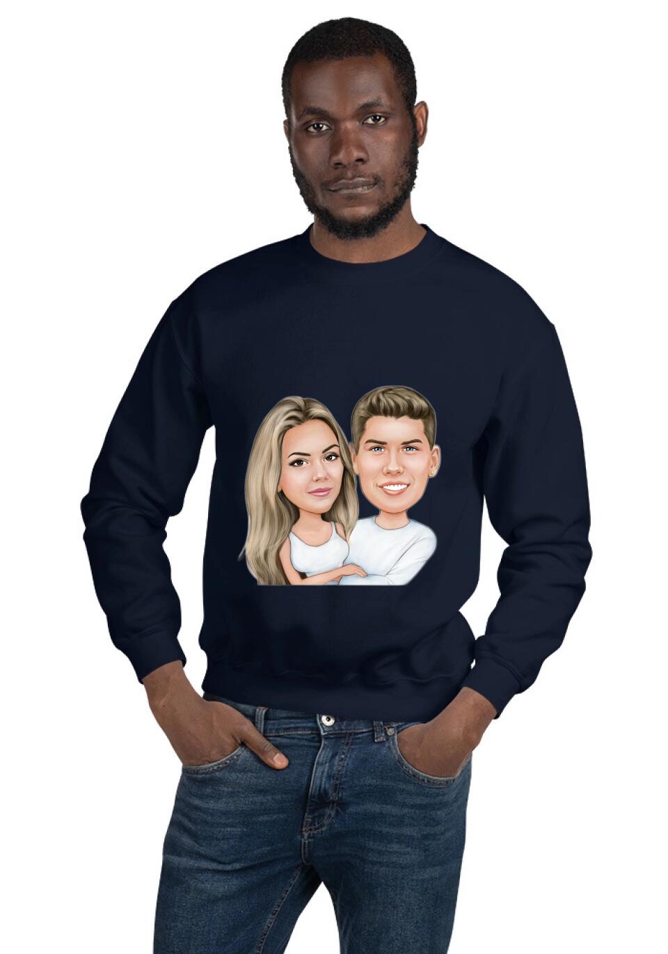 Unisex Crew Neck Sweatshirt | Gildan 18000 - Just Karikatur