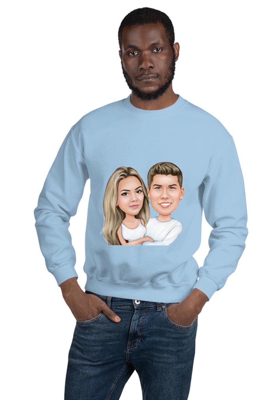 Unisex Crew Neck Sweatshirt | Gildan 18000 - Just Karikatur