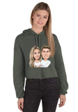 Women's Cropped Hoodie | Bella + Canvas 7502 - Just Karikatur