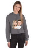 Women's Cropped Hoodie | Bella + Canvas 7502 - Just Karikatur