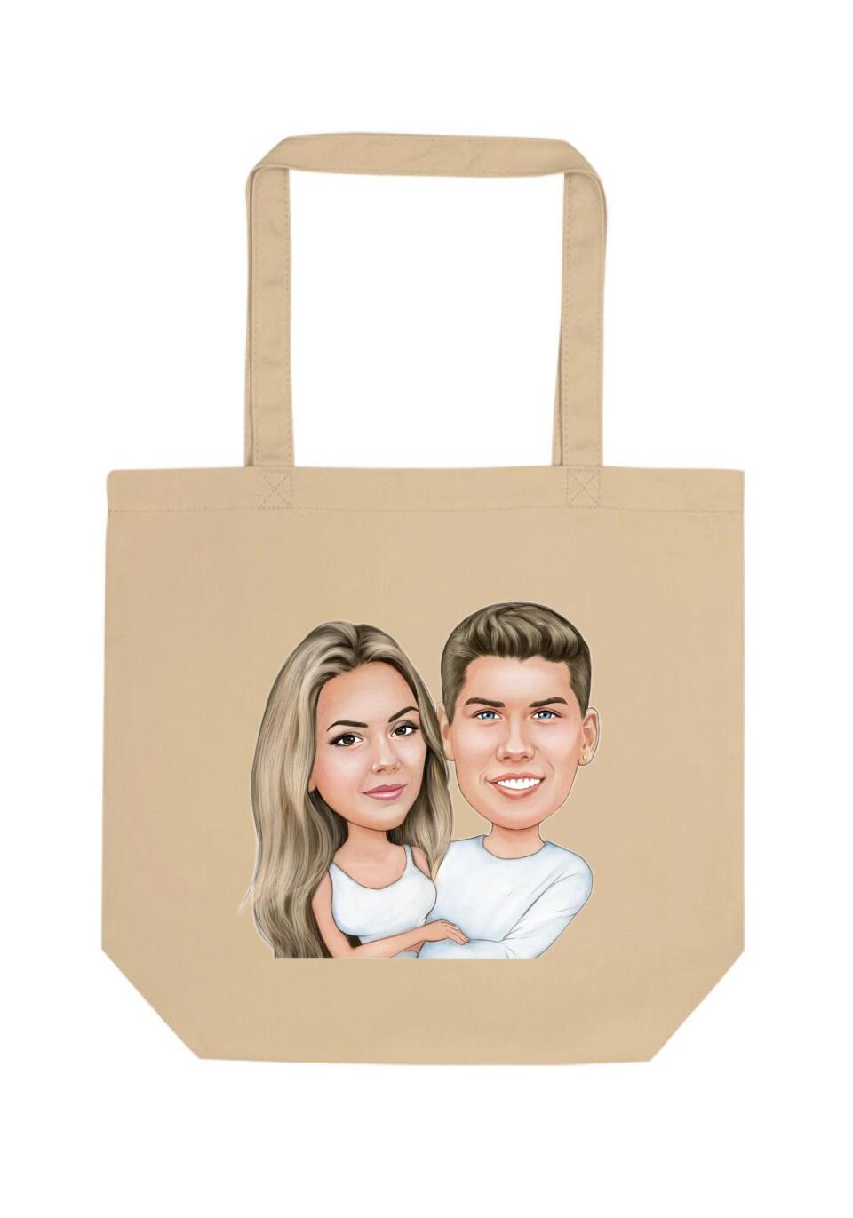 Eco Tote Bag | Econscious EC8000 - Just Karikatur