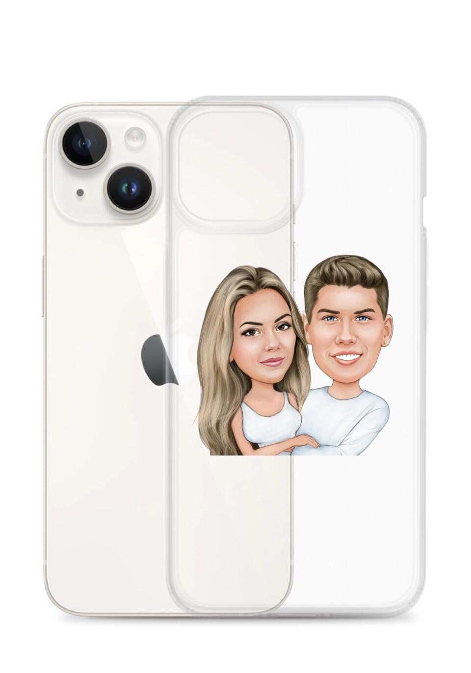 Clear Case for iPhone - Just Karikatur