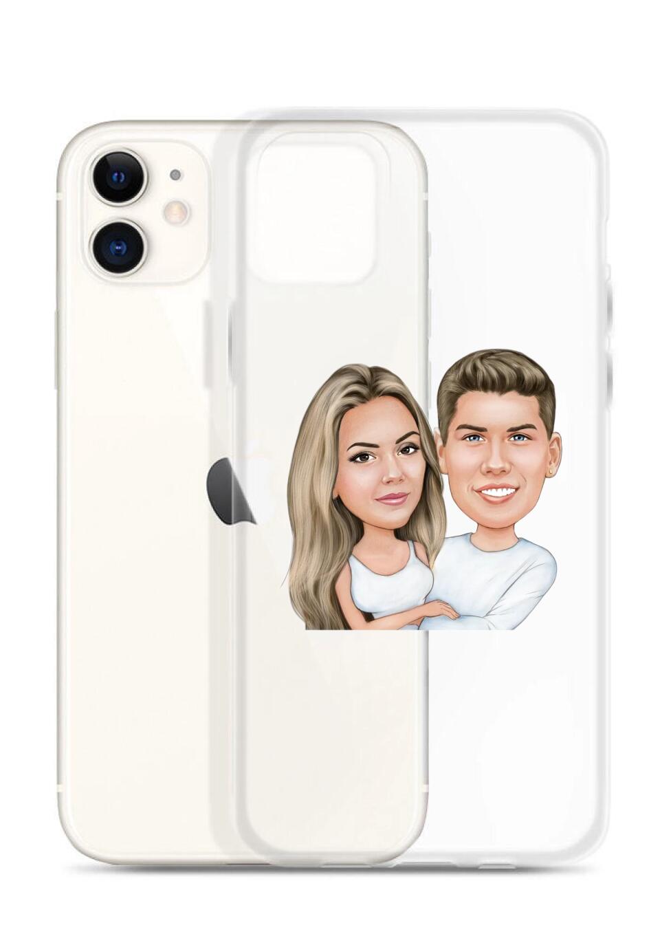 Clear Case for iPhone - Just Karikatur