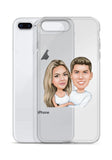Clear Case for iPhone - Just Karikatur
