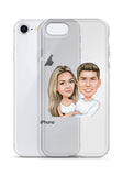 Clear Case for iPhone - Just Karikatur