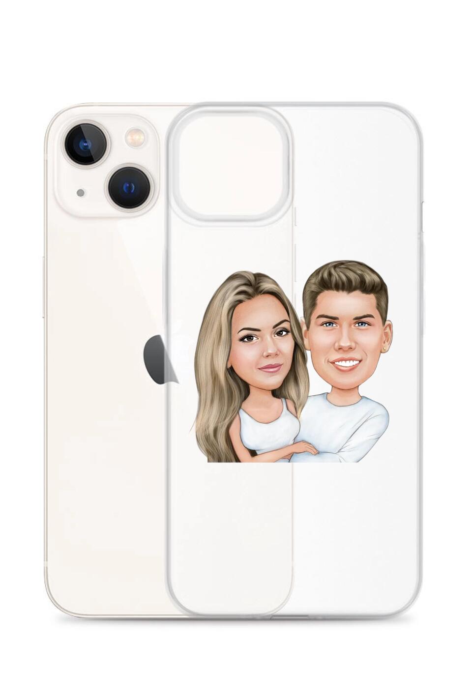 Clear Case for iPhone - Just Karikatur