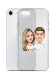 Clear Case for iPhone - Just Karikatur