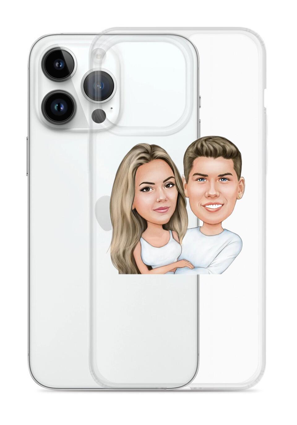 Clear Case for iPhone - Just Karikatur