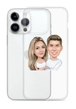 Clear Case for iPhone - Just Karikatur