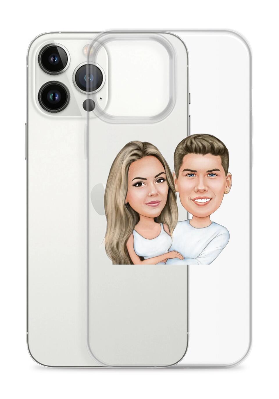 Clear Case for iPhone - Just Karikatur