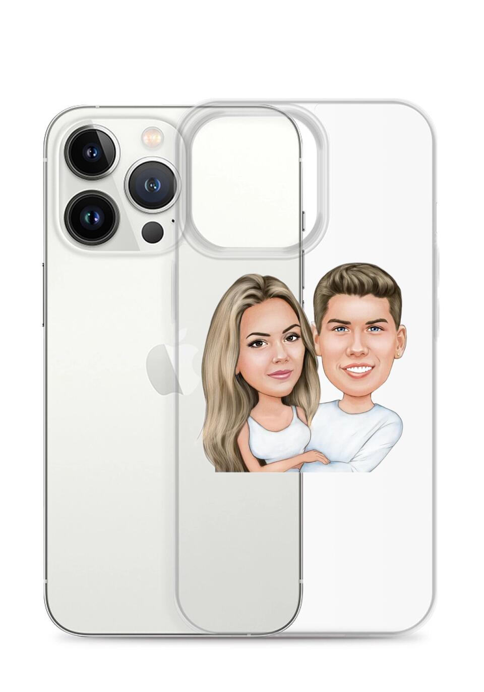 Clear Case for iPhone - Just Karikatur