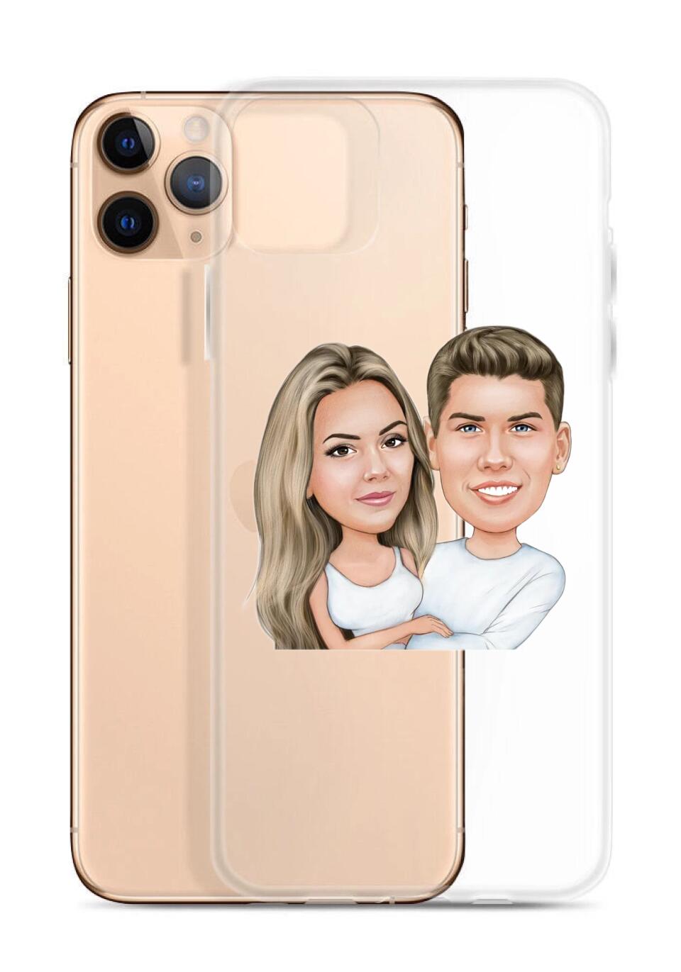 Clear Case for iPhone - Just Karikatur