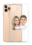 Clear Case for iPhone - Just Karikatur