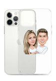 Clear Case for iPhone - Just Karikatur