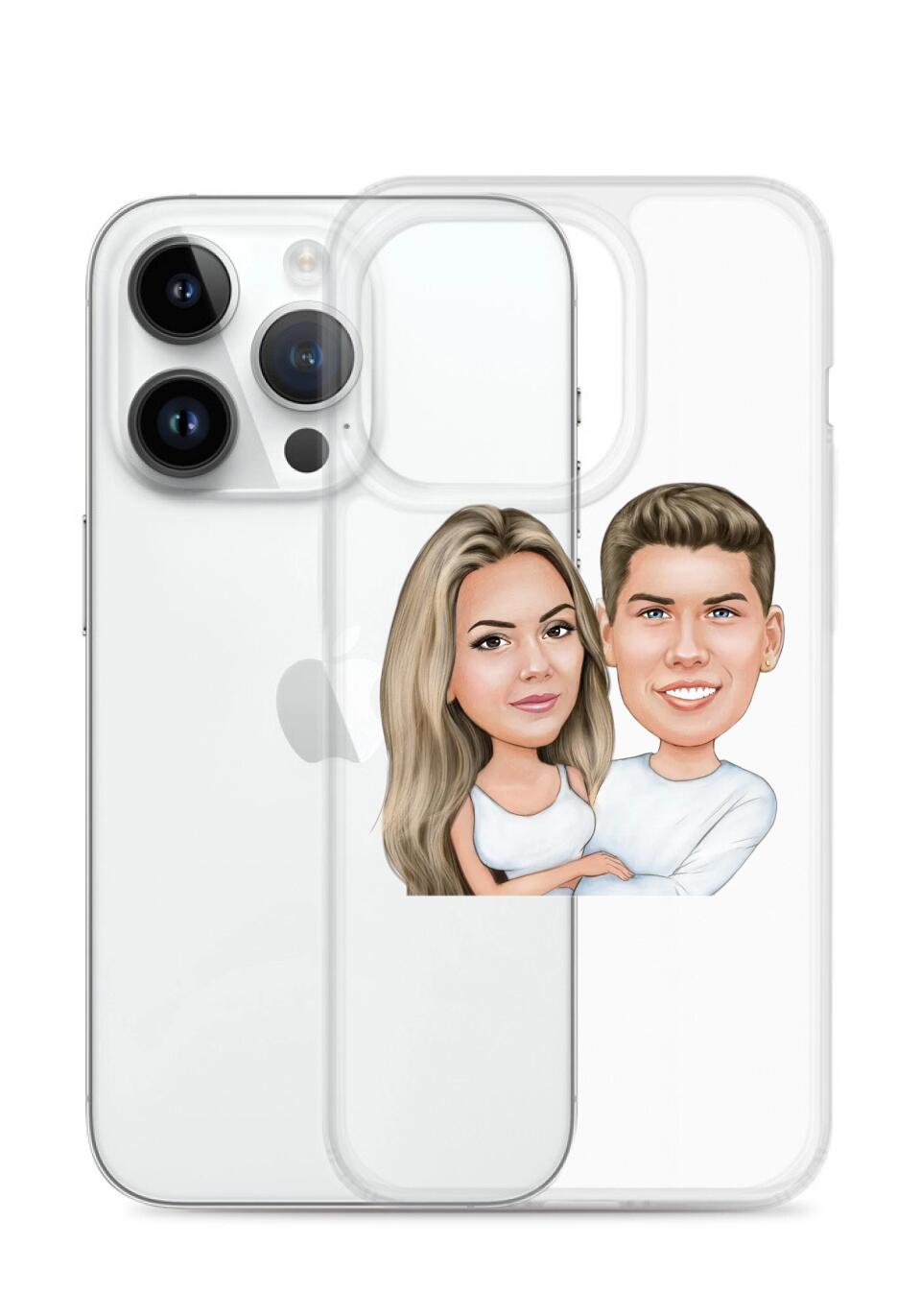 Clear Case for iPhone - Just Karikatur