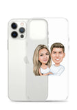 Clear Case for iPhone - Just Karikatur