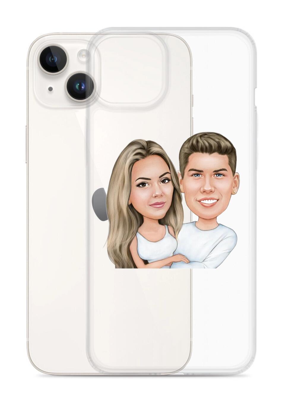 Clear Case for iPhone - Just Karikatur