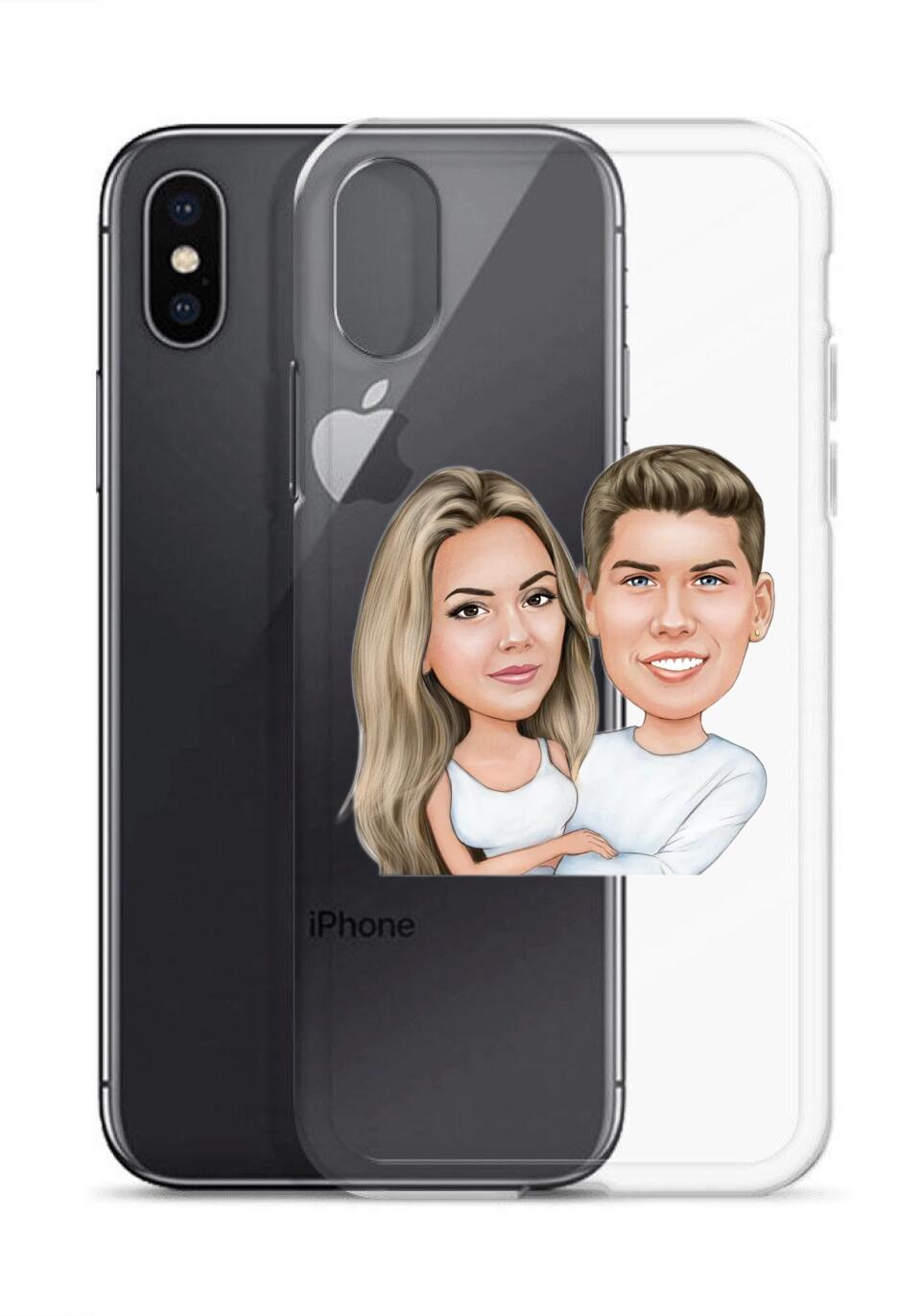 Clear Case for iPhone - Just Karikatur
