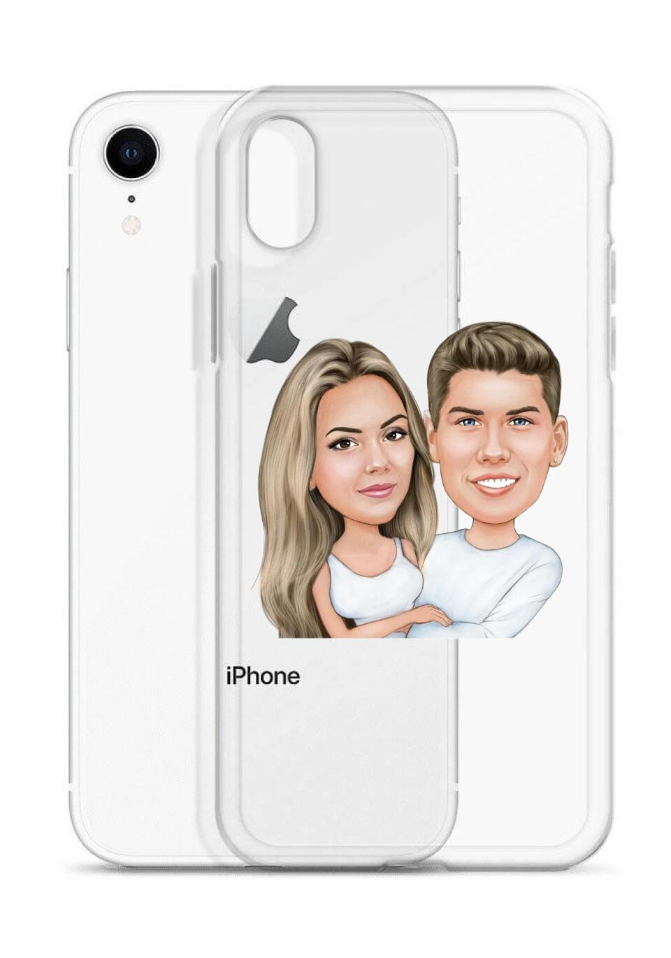 Clear Case for iPhone - Just Karikatur