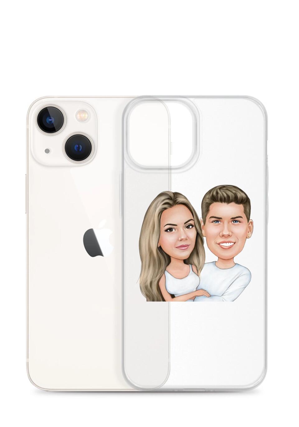 Clear Case for iPhone - Just Karikatur